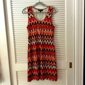 ⭐️⭐️NWOT KAREN KANE MISSONI-LIKE KNIT SLEEVELESS DRESS!!